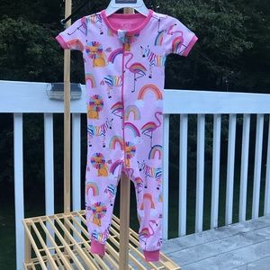 Children’s-short sleeves one piece sleepwear-9-12M